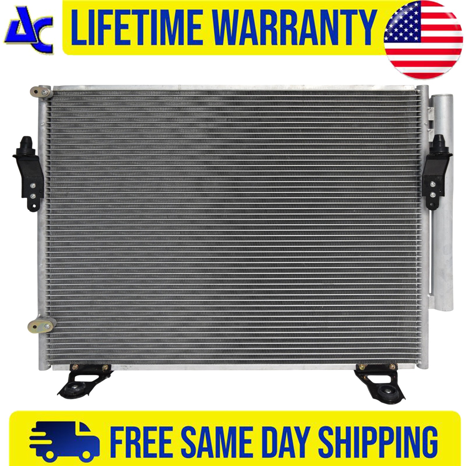 New AC Condenser For 2006-2019 Toyota Tundra Sequoia
