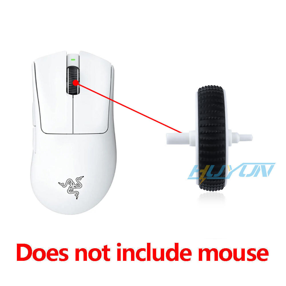 Mouse pulley /scroll Wheel/Roller/feet for Razer Deathadder V3 Pro Gaming mouse