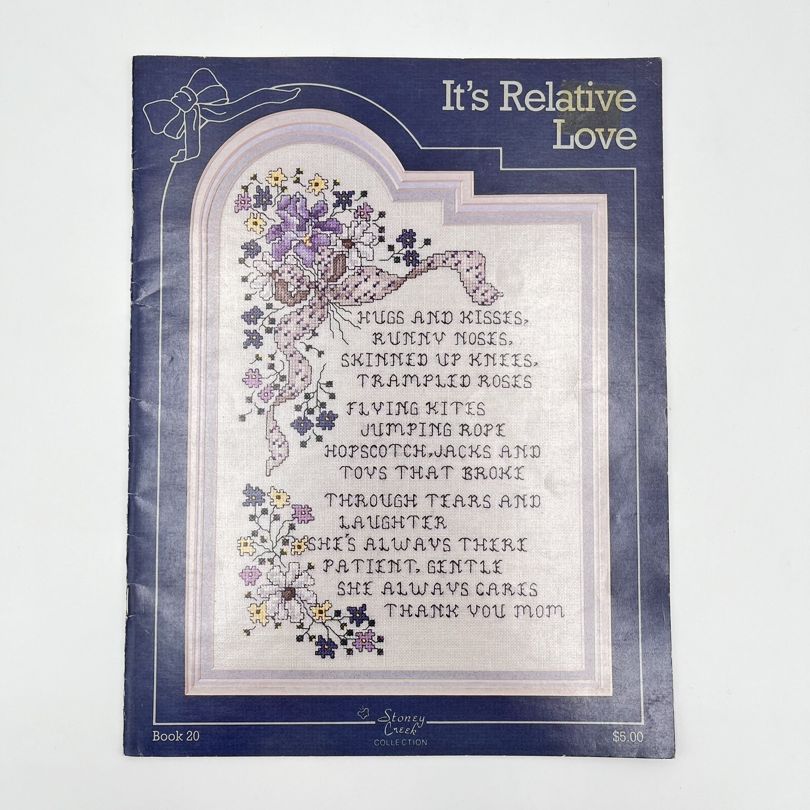 Vintage Stony Creek Collection Counted Cross Stitch Book 20 It's Relative Love