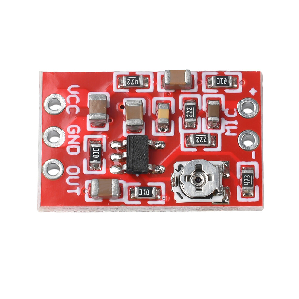 1-10PCS DC 3-5V Electret Microphone Preamplifier Module 721 Adjustable 5-30db