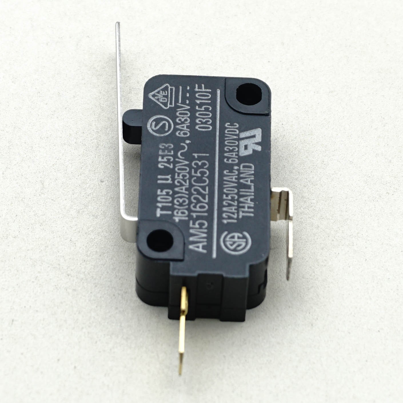 AM51622C531 Panasonic Micro Switch 12A 250VAC x 5PCS NEW
