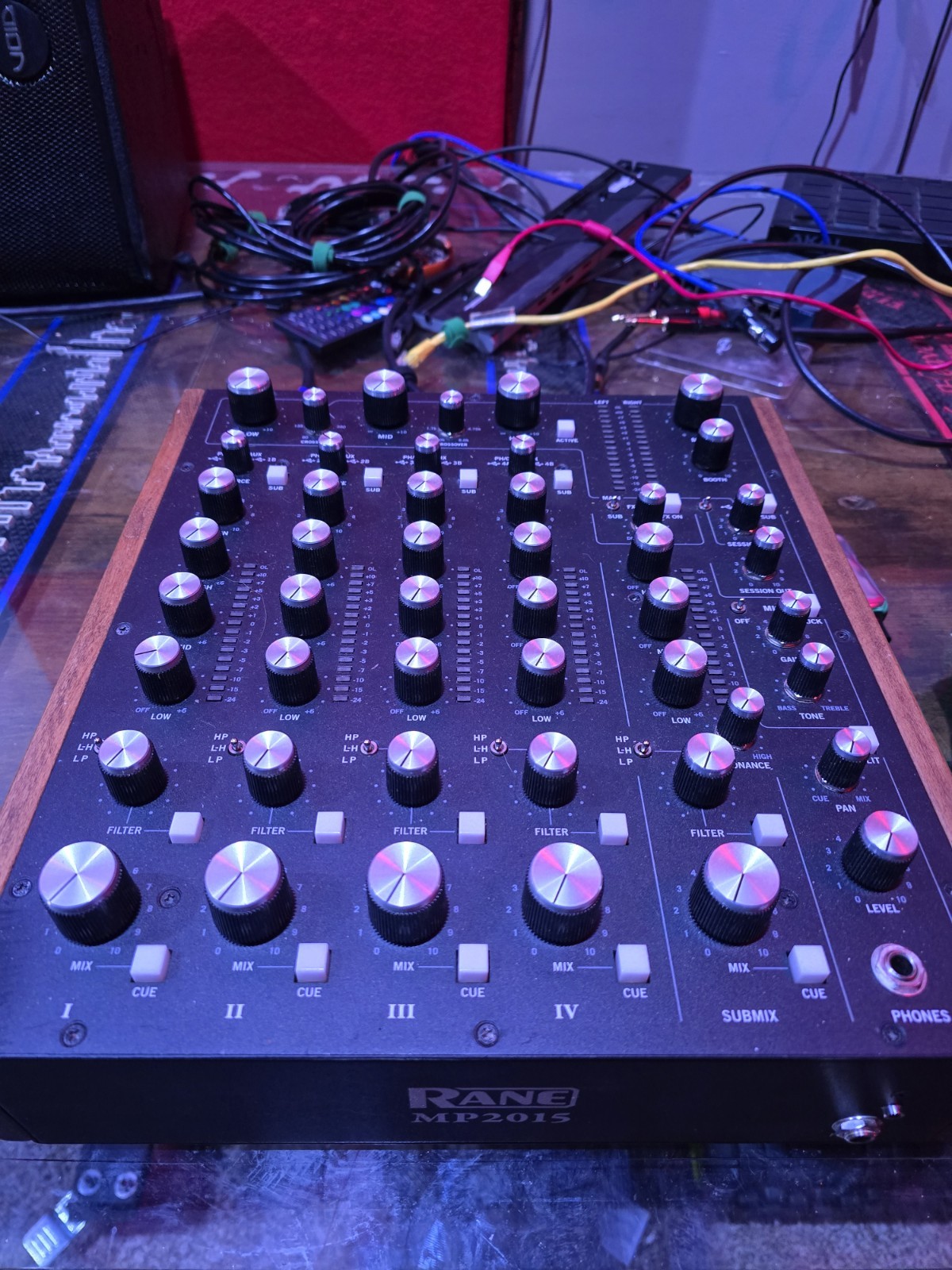 Rane MP 2015 Rotary DJ Mixer + Decksaver
