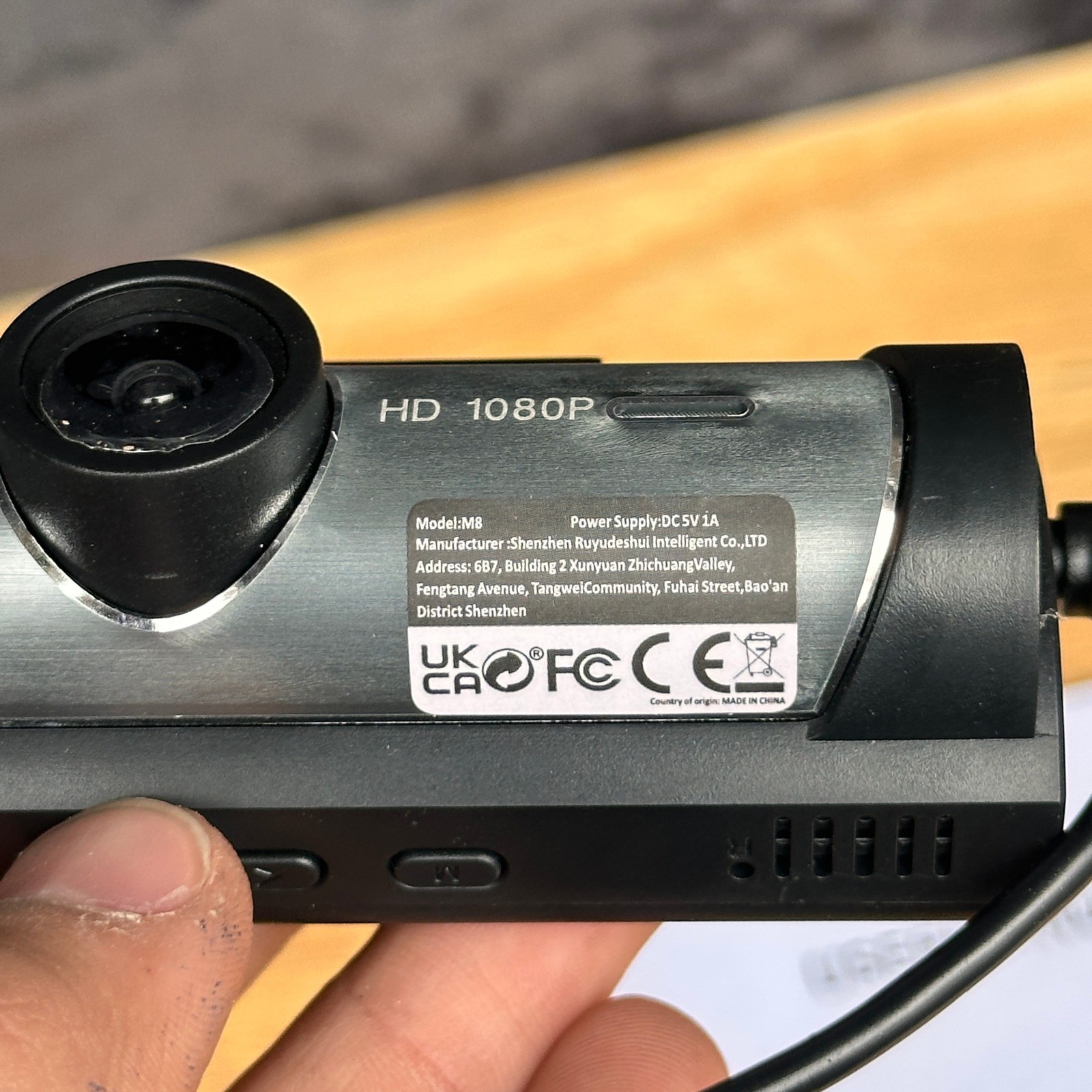 CarDVR M8 HD Tachograph Video Camera 3.16" Display Digital Camera