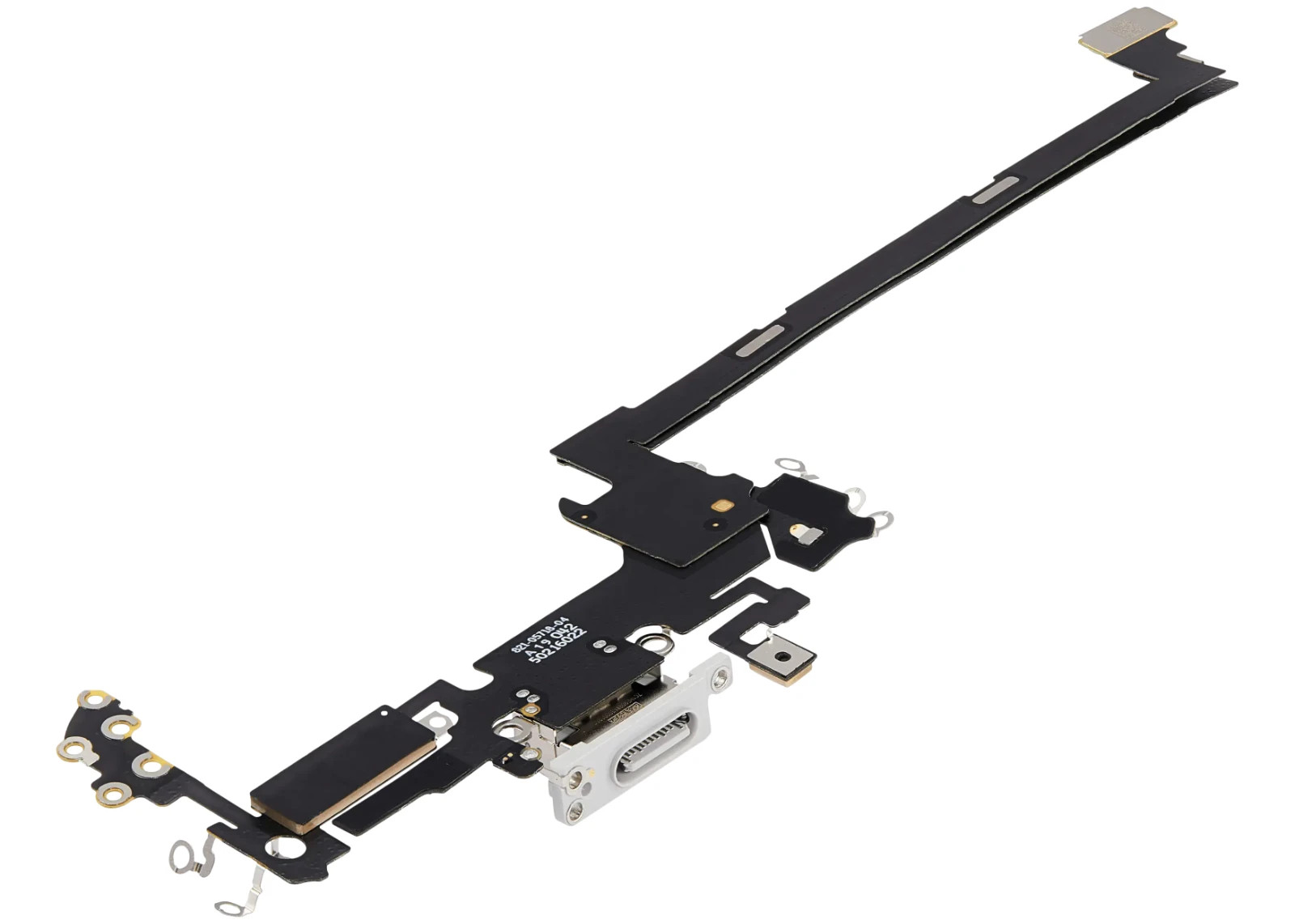 Genuine OEM i phone 17 Pro Charging Port Flex Cable (Silver) Pull US Version