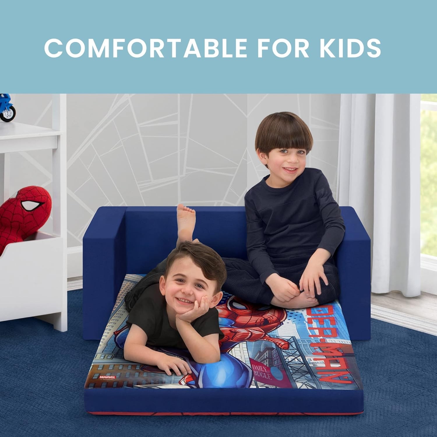 Cozee Flip-Out Sofa, Spider-Man
