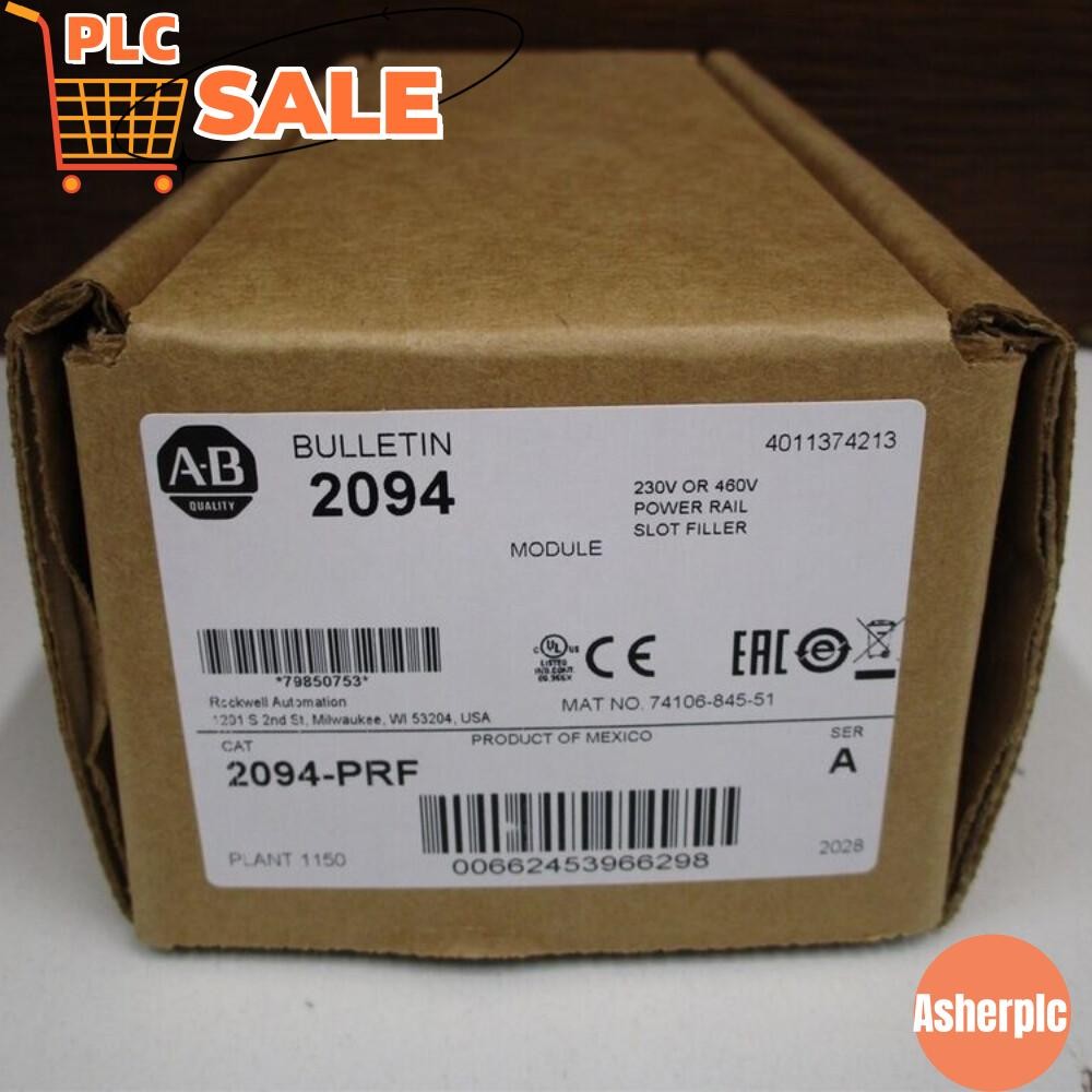 ALLEN BRADLEY 2094-PRF Slot Filler Power Rail 230V or 460V Ser A NEW AB 2094-PRF
