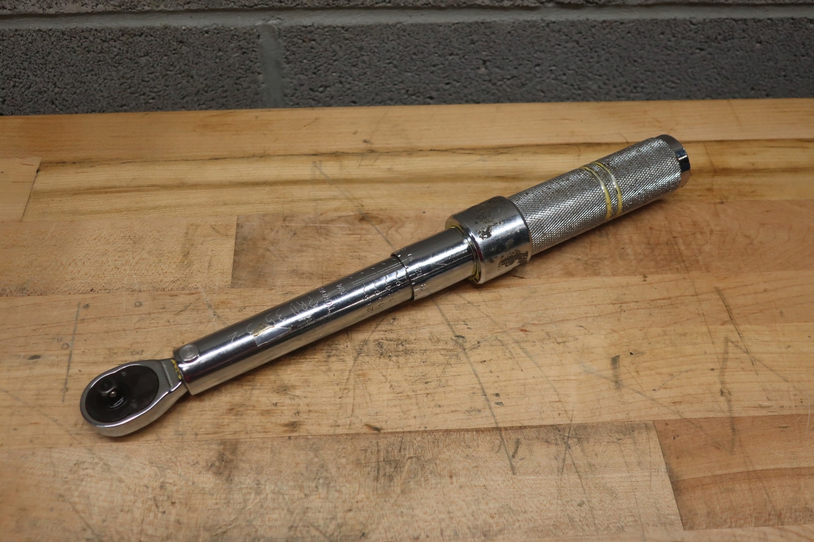 PROTO 6062C 1/4" Dr 40-200 In Lbs Proto Adjustable Torque Wrench