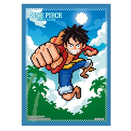 70 Bandai One Piece Card Game Official Deck Sleeves Vol. 8 - Monkey.D.Luffy