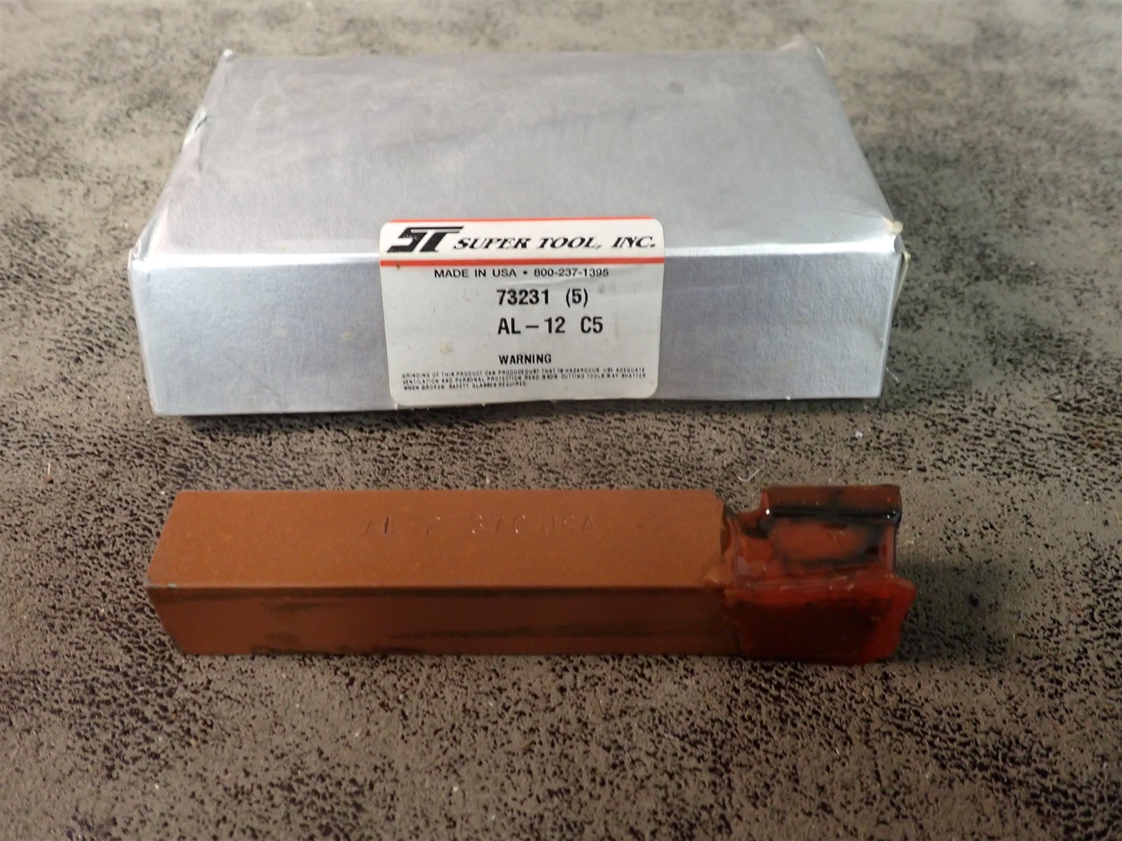 (Lot of 5) NEW Super Tool 73231 3/4"x3/4" Single Point Carbide AL-12 370 (BN56)