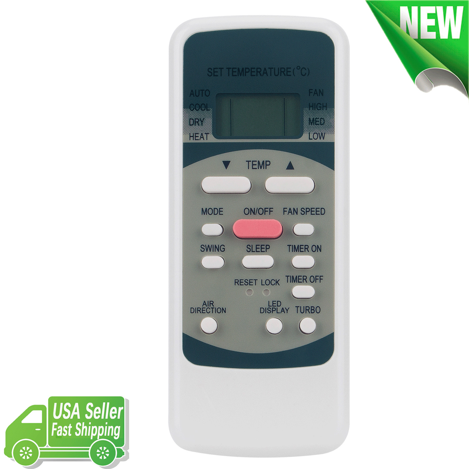 New R51M/E Replaced Remote Control for Midea AC Air Conditioner R51M/BGE R51D/E