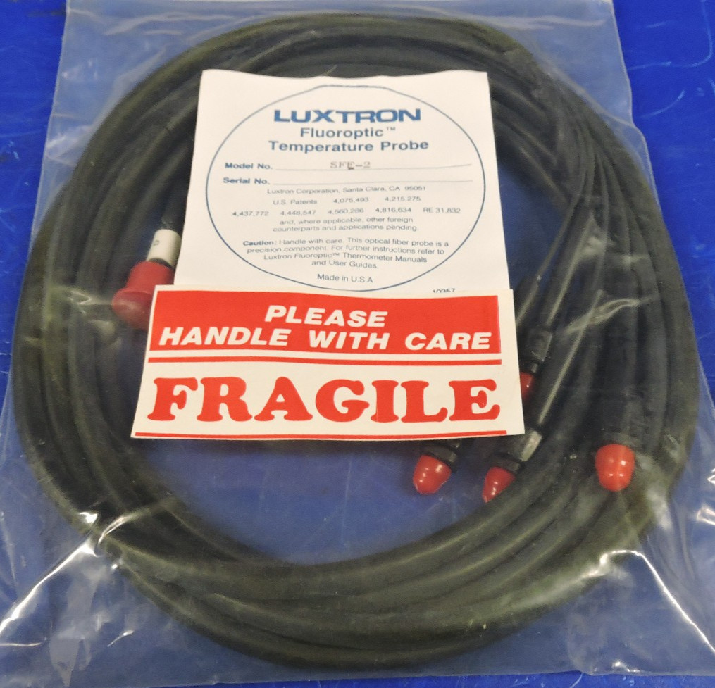 NEW AE Luxtron SFE-2 Fluoroptic Temperature Probe Fiber Optic Extension