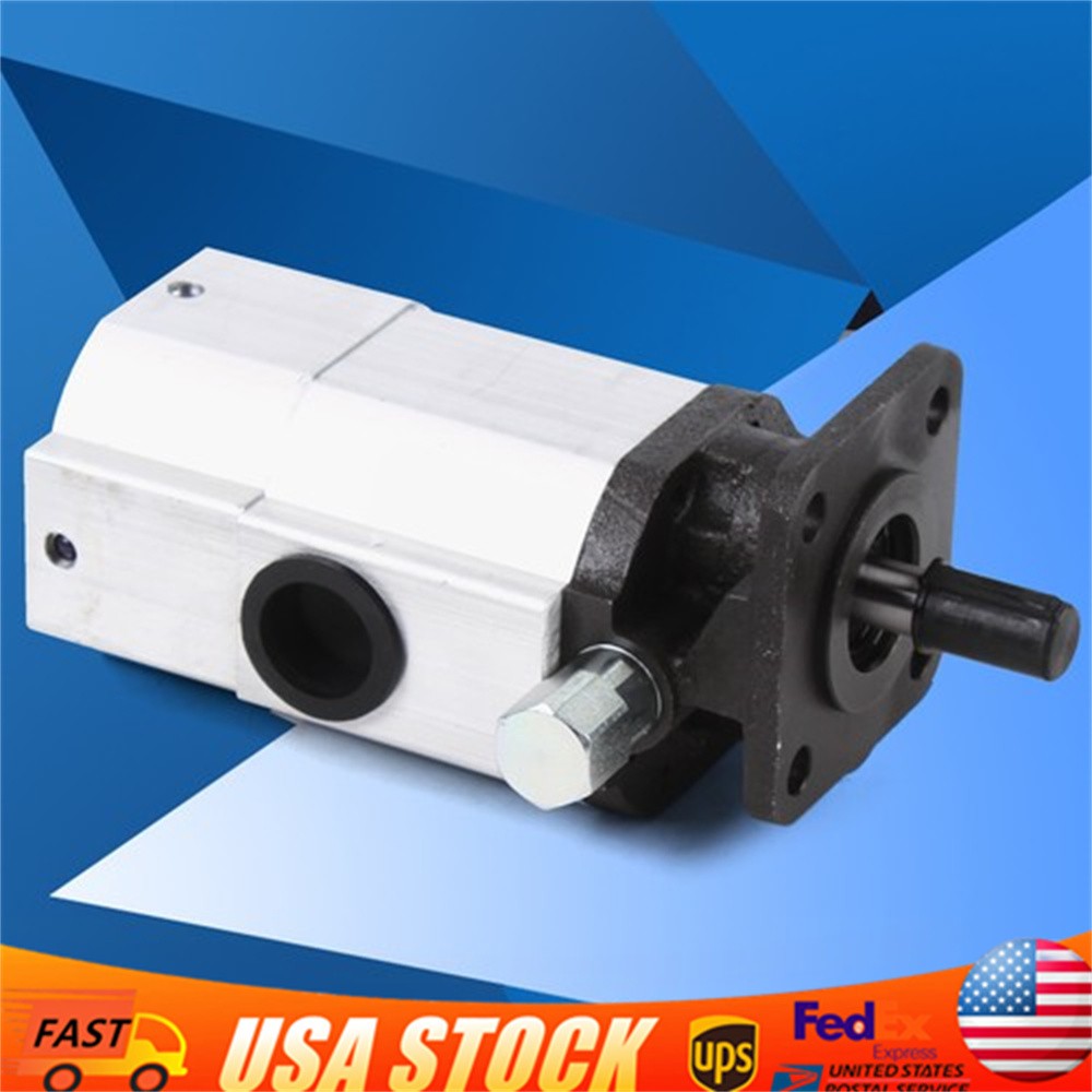 16 GPM 2 Stage Log Splitter Pump Hi Lo Gear Pump Hydraulic Pump W/ Jaw Coupler