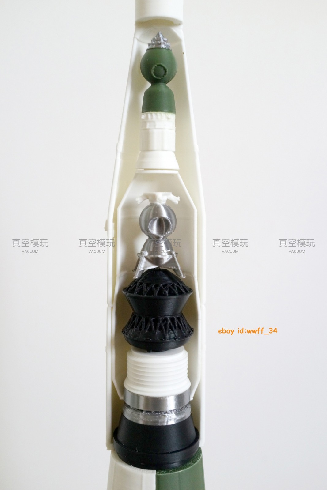 1/200 CCCP Lunar Launch Program N1 Heavy Carrier Rocket Finished Static Model