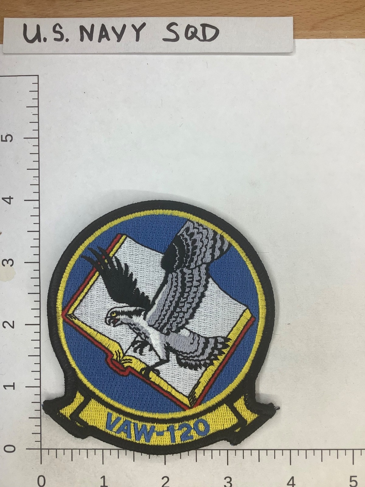 US NAVY VAW-120 SQUADRON PATCH