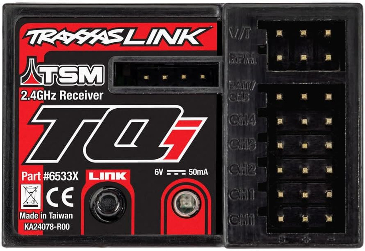 TQI Receiver 5CH TELEMETRY 2.4