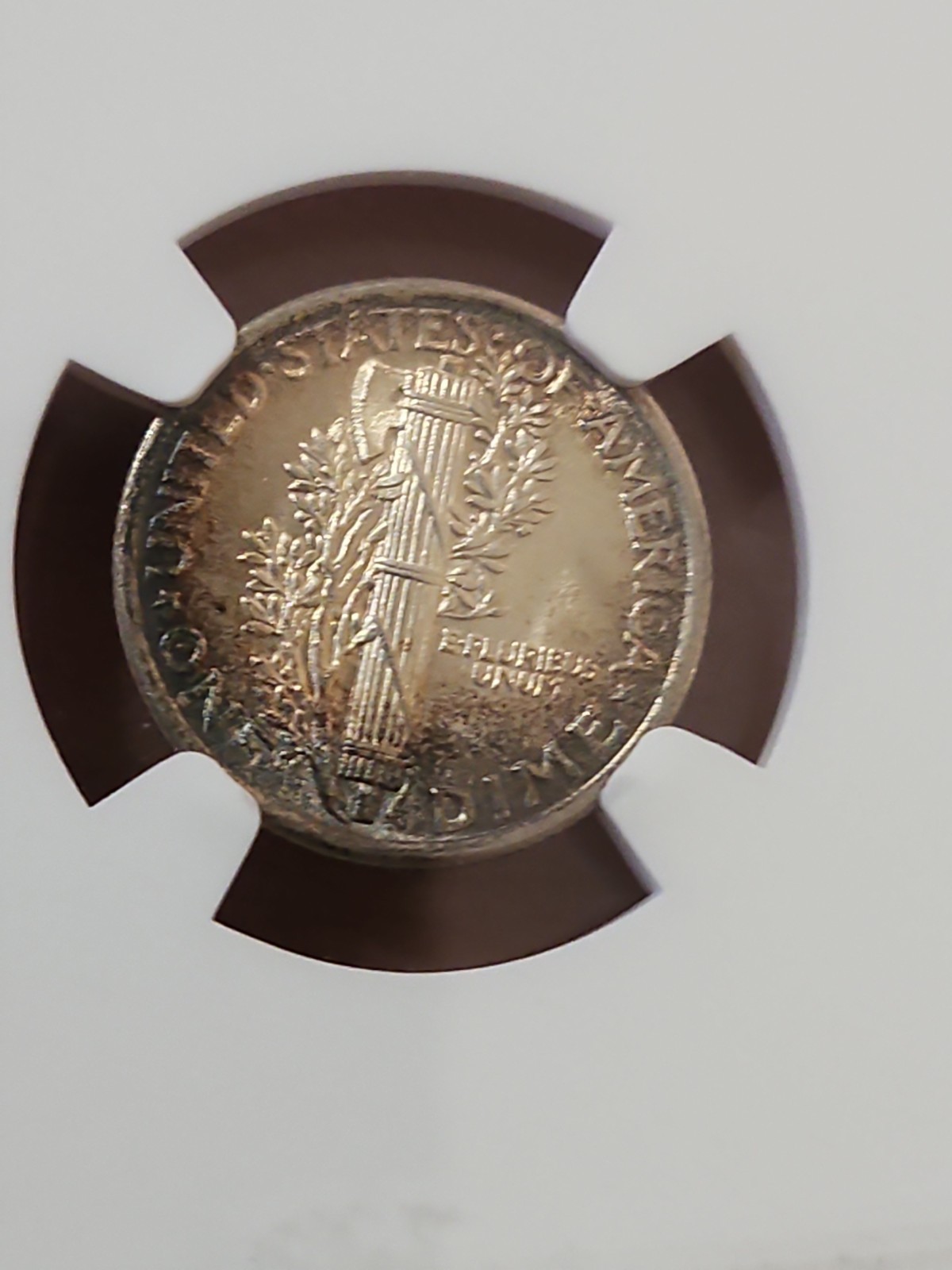 Mercury Dime 1916 MS64 FB NGC