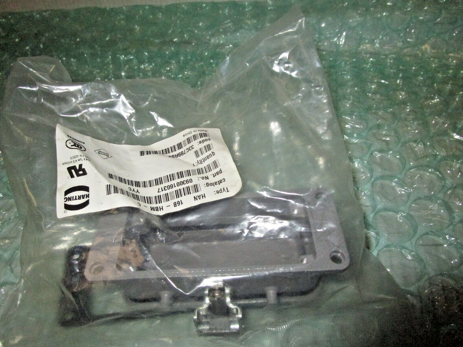 HARTING HAN16B-HBM-C / HAN16BHBMC (NEW IN BOX)