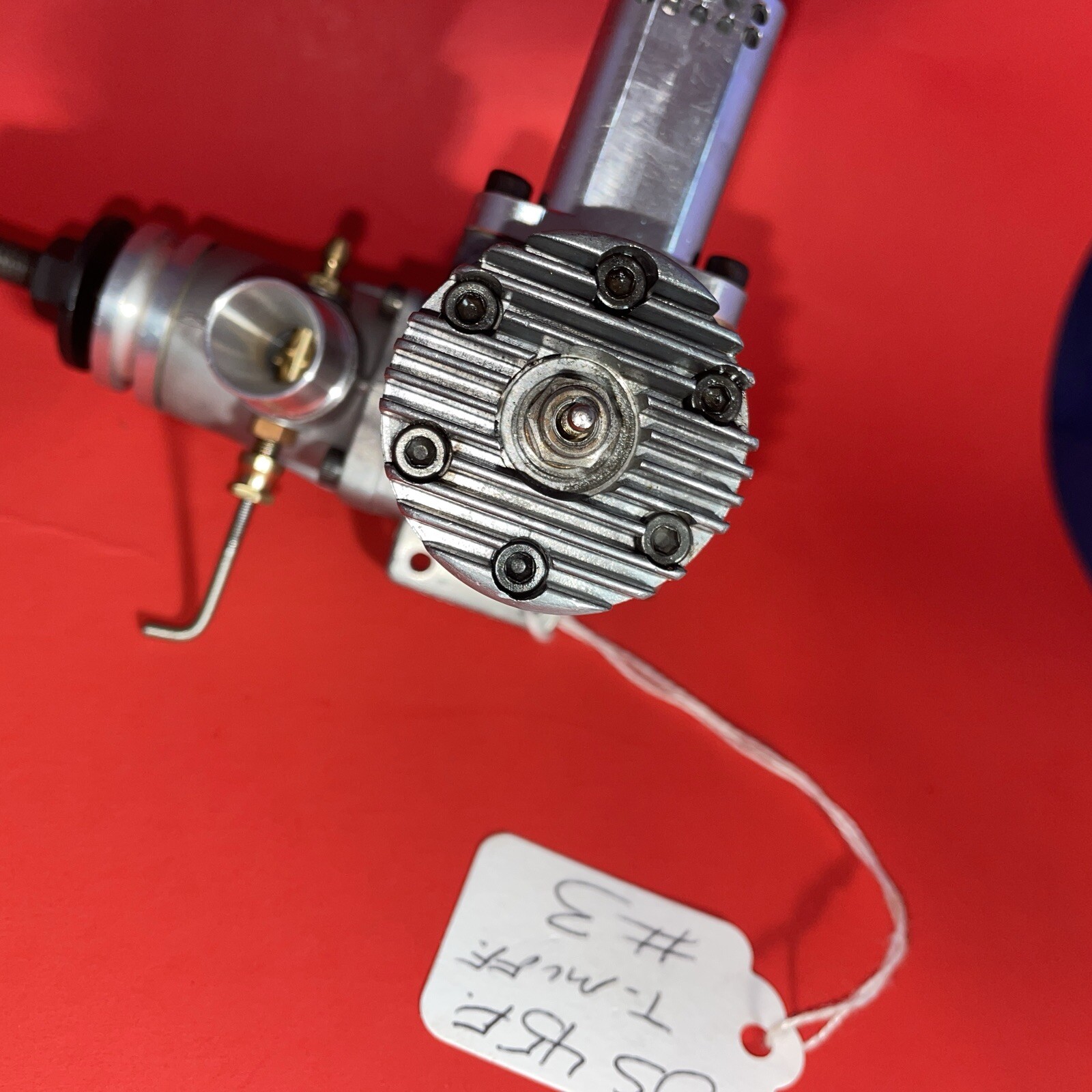 OS 45F C/L ENGINE COMPLETE WITH T-MUFFLER #3