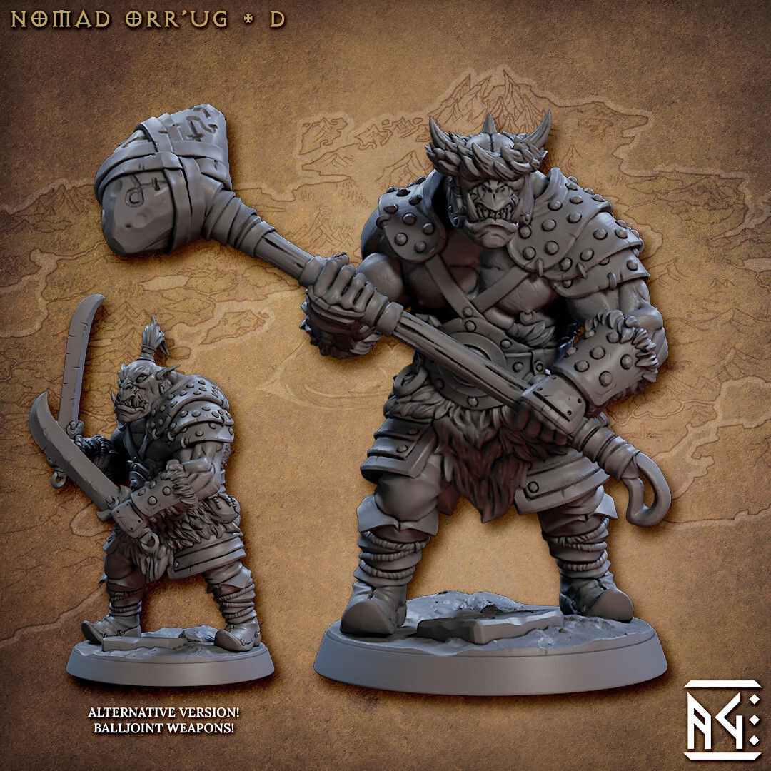Orrug D - Ogre - Fighter - Artisan Guild - Dungeons and Dragons