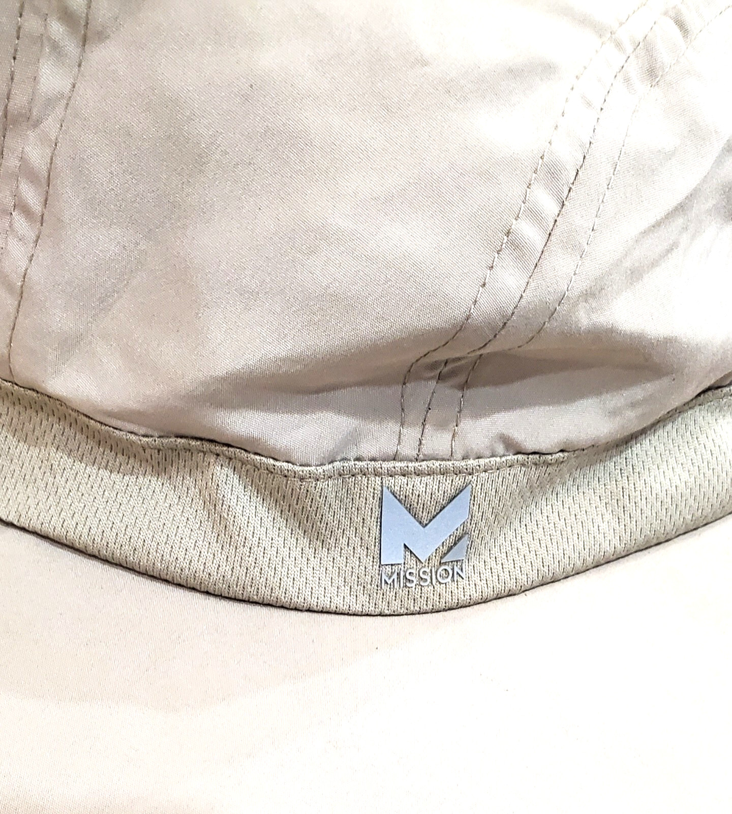 Mission Cooling Sun Protector Polyester Hat-Khaki-3