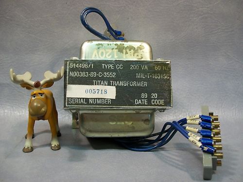 Titan Transformer 514496/1   Type CC 200 VA