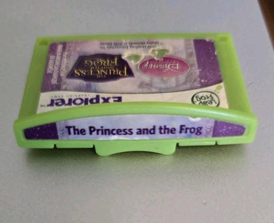 Leapfrog Leapster The Princess And The Frog Explorer Learning Game