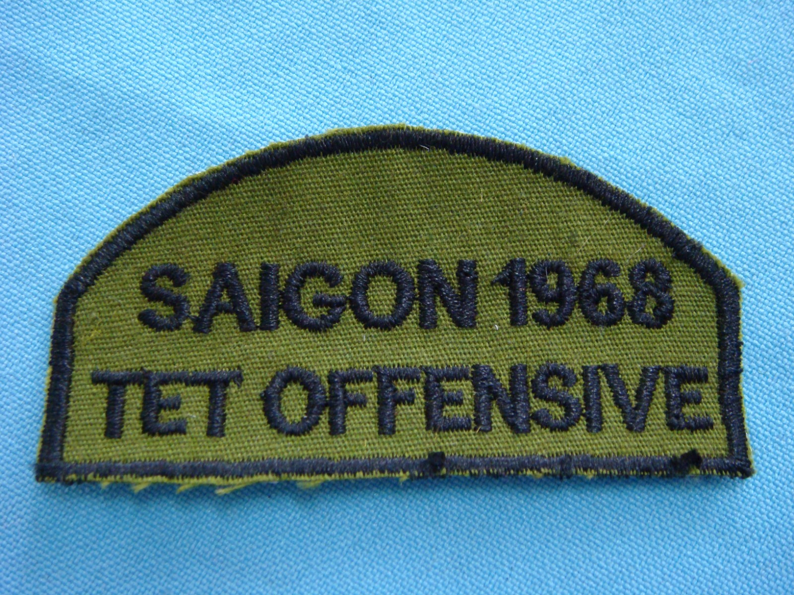 VIETNAM WAR SUBDUED PATCH SAIGON PROVINCE TET OFFENSIVE 1968