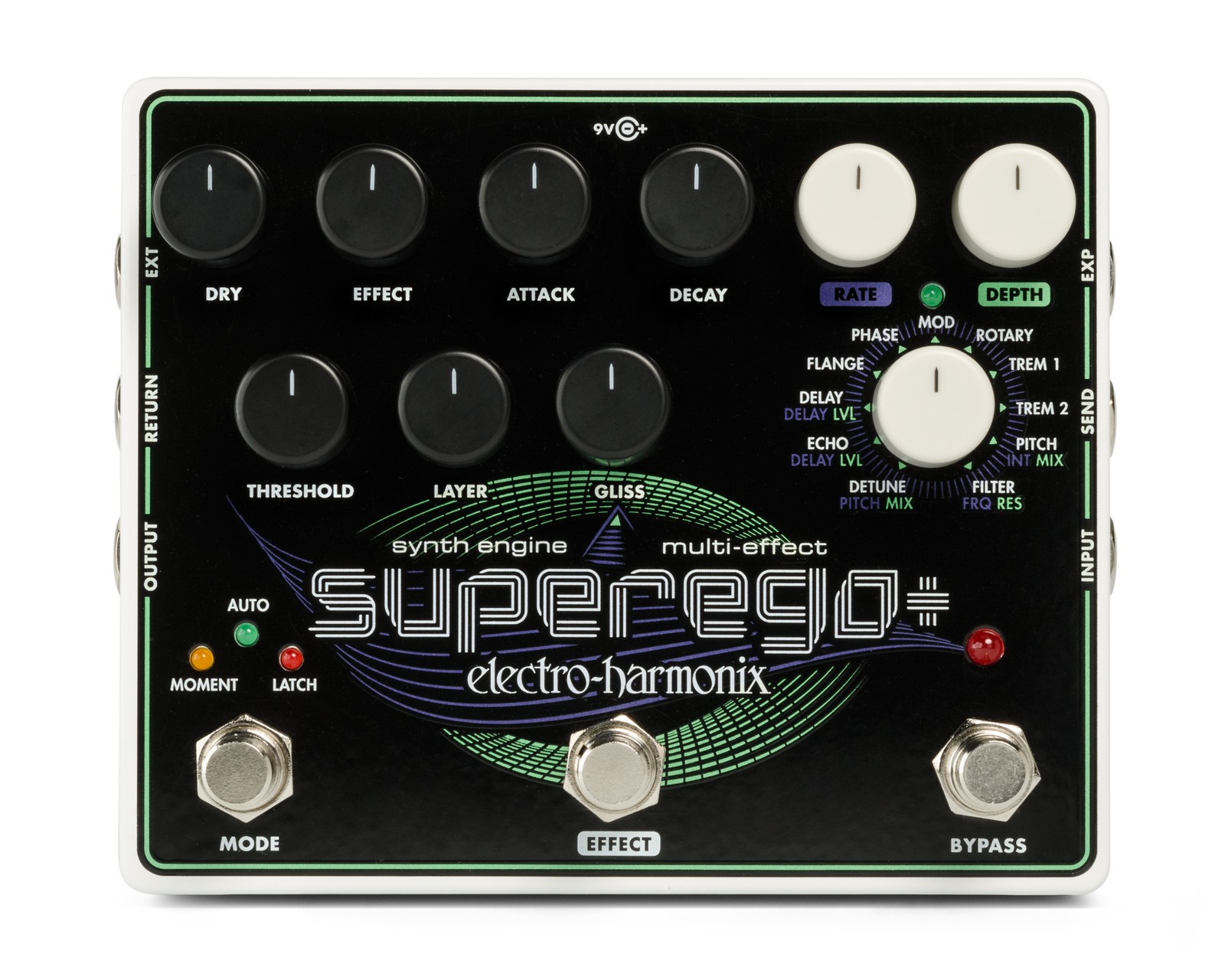 Electro-Harmonix Superego Plus Synth Engine with Effects (Open Box)
