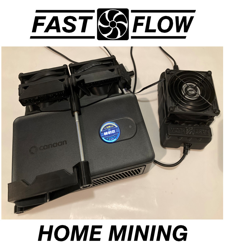 CANAAN AVALON NANO 3 / 3S Bitcoin Miner SILENCER KIT - COOLING MOD COMPLETE SET