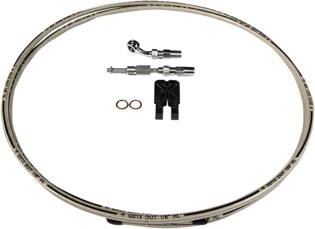 Magnum BYO Hydraulic Clutch Line Kit 84" Stainless/Chrome Harley Davidson V-Rod