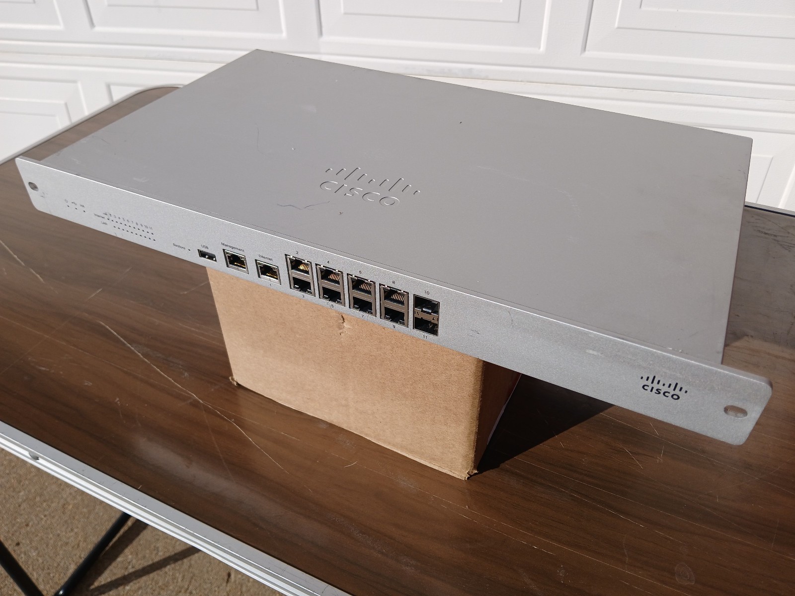 Cisco Meraki MX100-HW Cloud Managed Security Appliance Used & Unclaimed