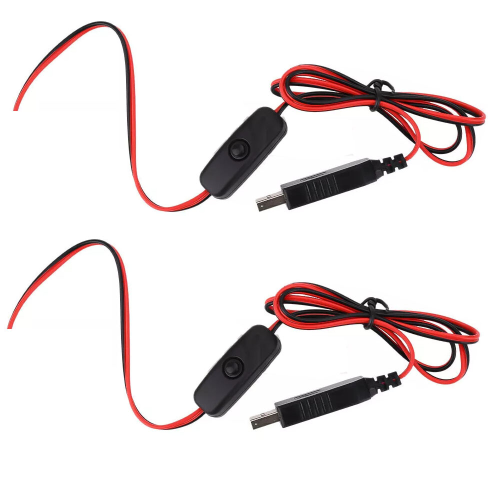 2PCS/Set 4.5V AAA Eliminator Cables 1M Dummy-Battery Power Cord Replacement
