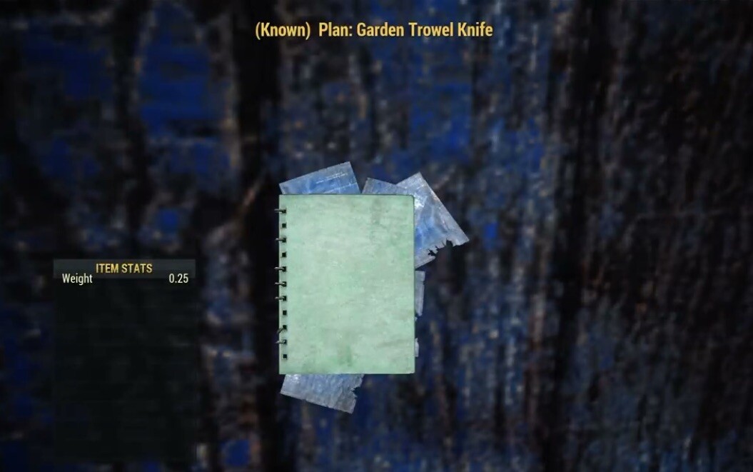 (Xbox) Garden Trowel Knife - Rare Big Bloom Plan