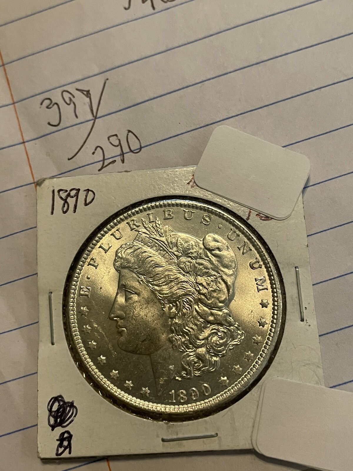 1890 morgan silver dollar Beautiful High Grade Check My Listings Please