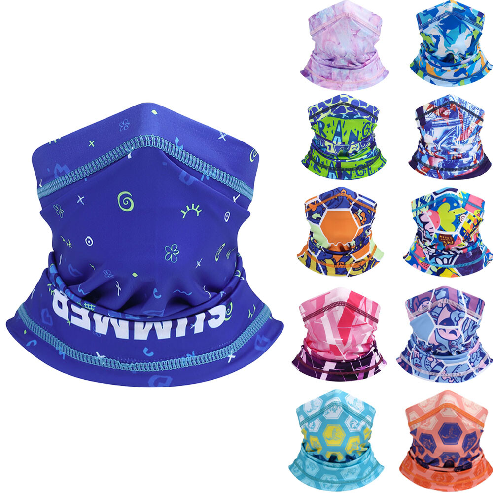 Cooling Neck Gaiter UV Protection Face Mask Scarf Colorful Breathable Balaclava
