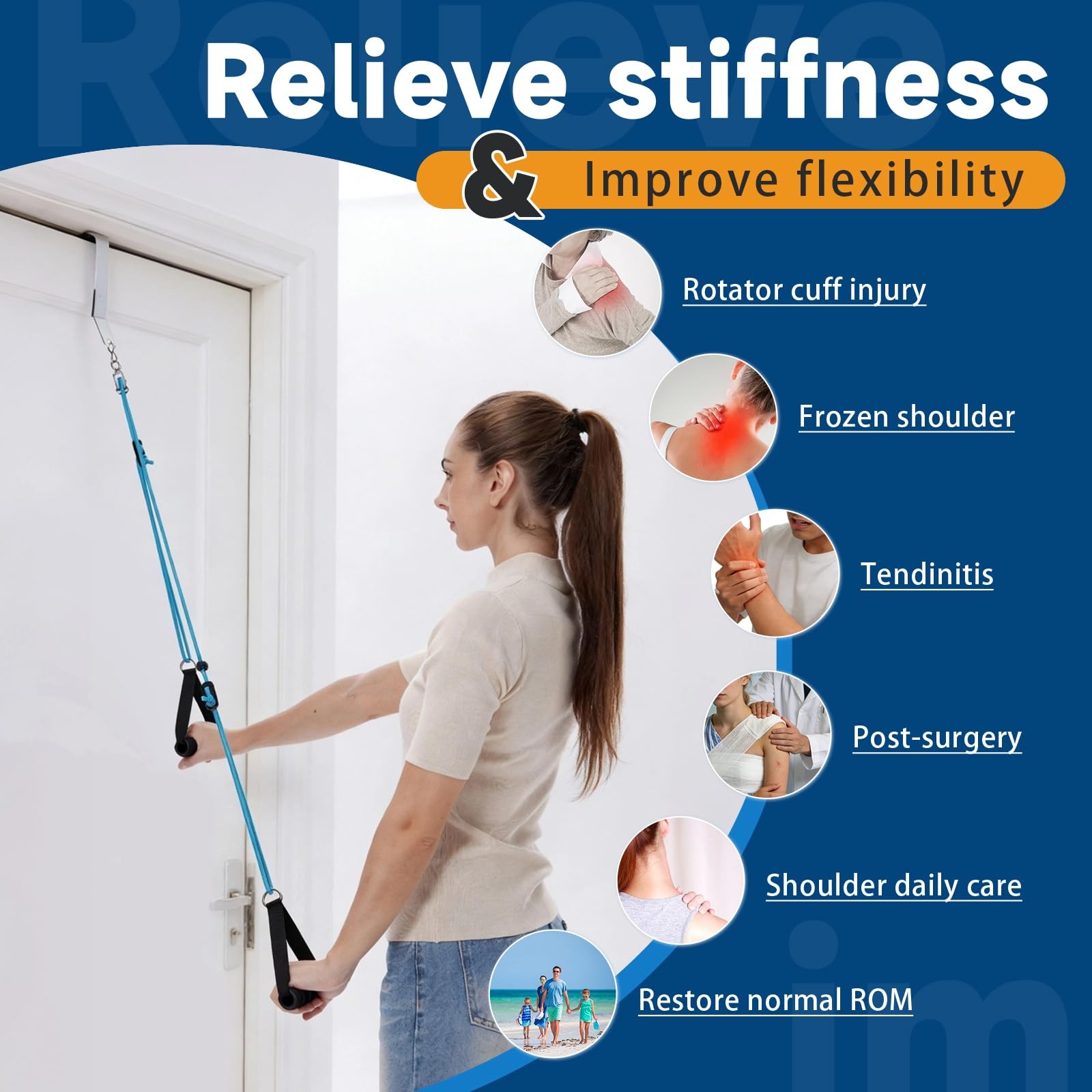 Shoulder Pulley Over The Door Exercise Pulley Arm Exercise Pulley Equipment
