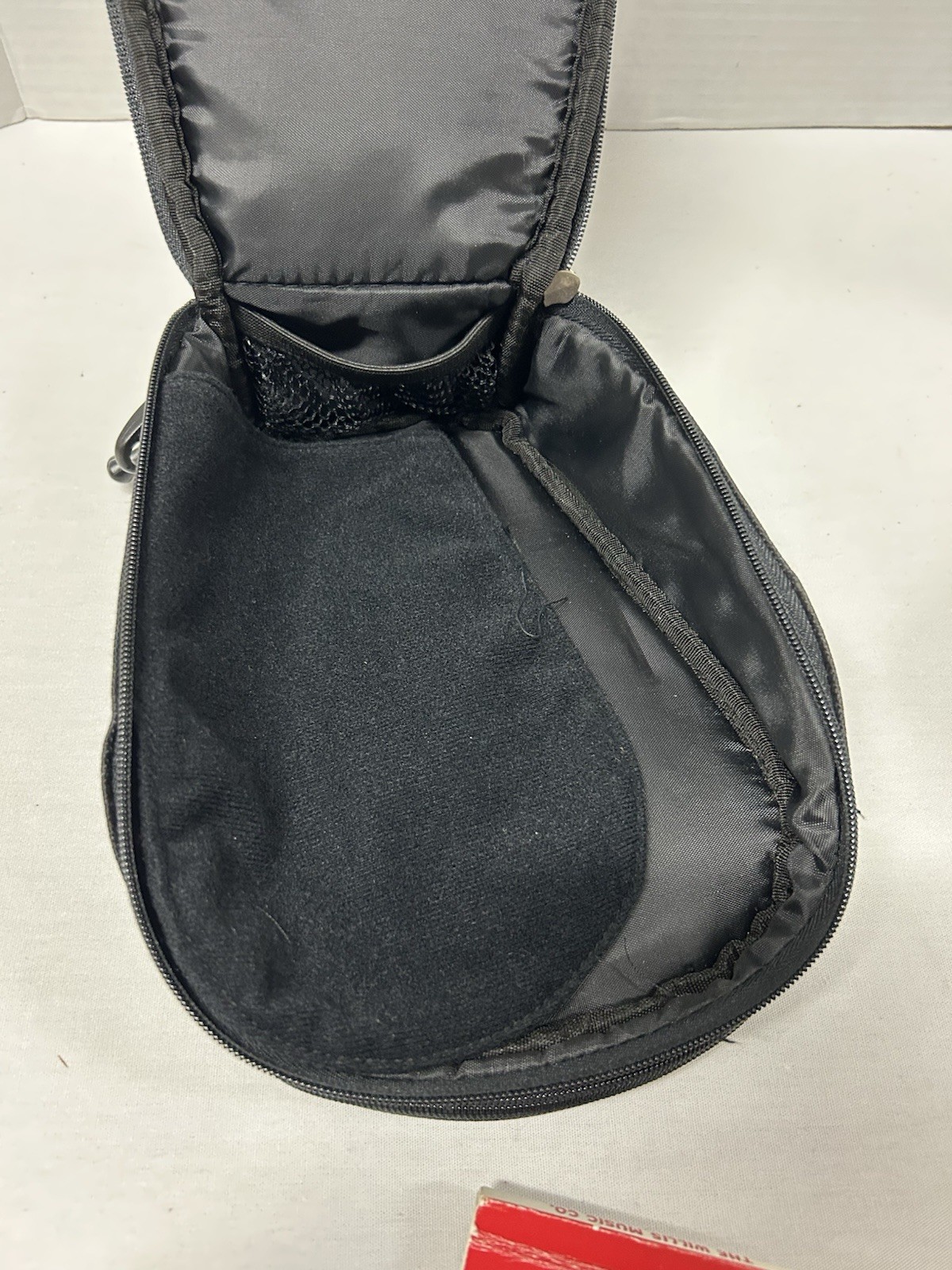 Original Microsoft Xbox Live Black Zipper Game & Accessory Carry Case Bag