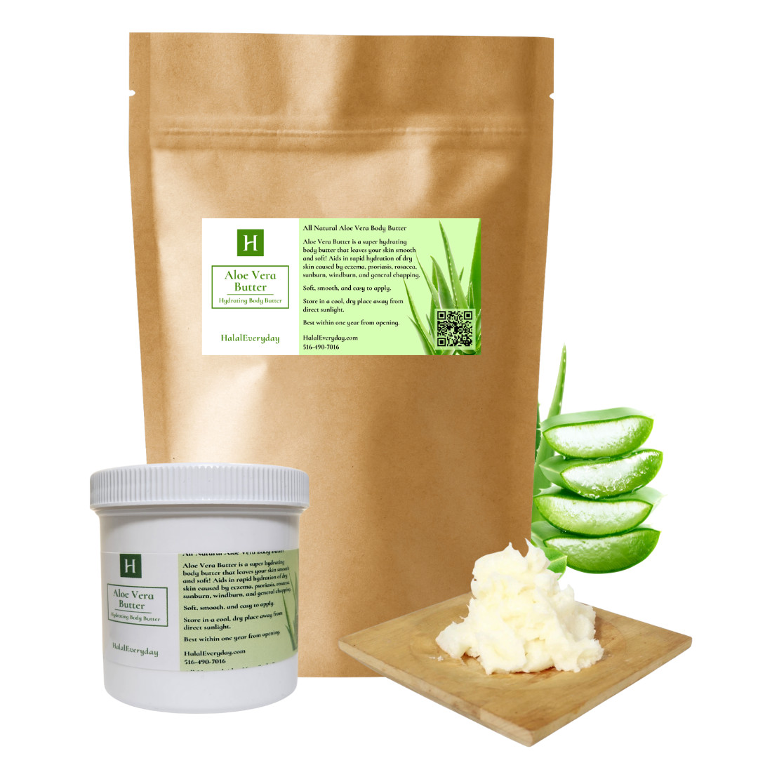 Aloe Vera Butter - 100% Pure & Natural Organic Raw For Skin Face Body Hair Bulk