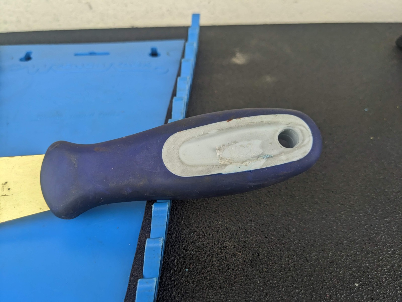 #bl567 Blue-Point Tools BRASS Straight Putty Knife / Scraper PKB53A