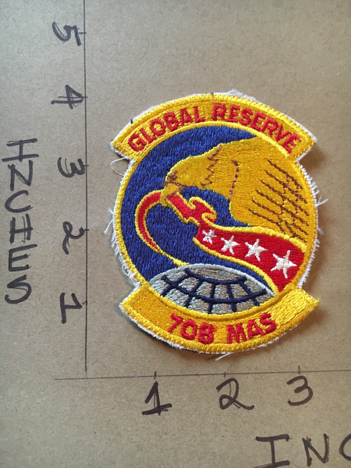 USAF 708th Military Airlift Squadron patch 5/1/25