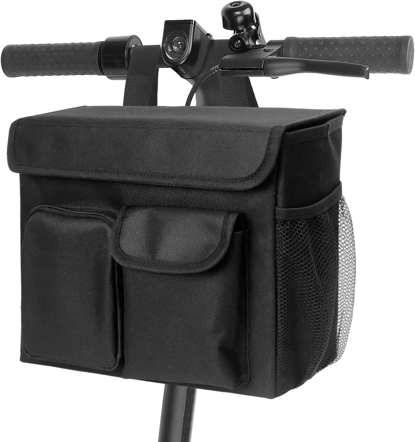 Electric Scooter Basket - Convenient Mobility Scooter Bag with 14-In Laptop Pock