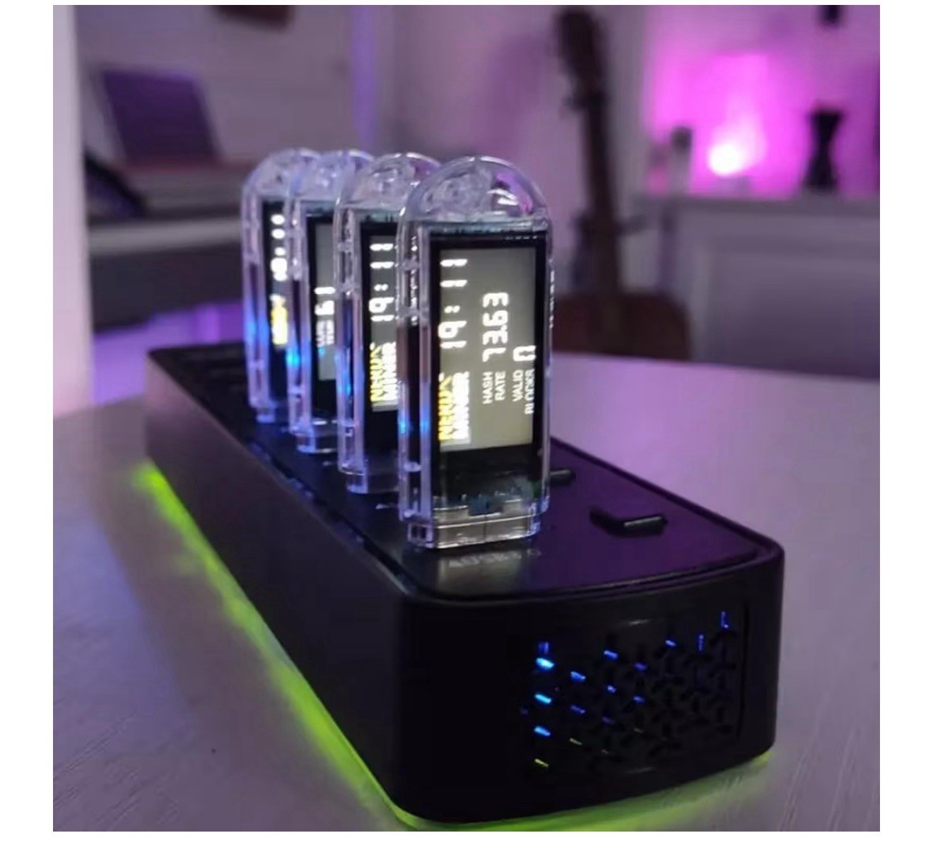Bitcoin Miner V2 USB 75KH 1W T-Display S3 Mini Bitcoin Solo Lottery Miner