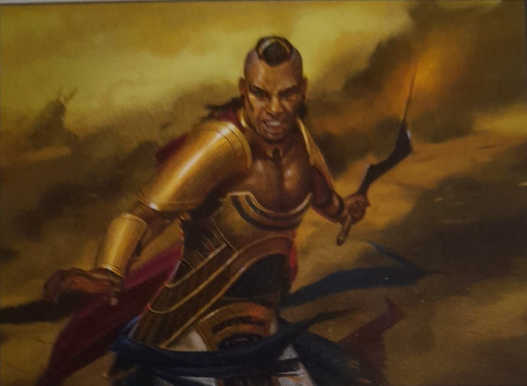 Djeru, With Eyes Open MTG Rare Card Legendary Creature Human NM (g139)