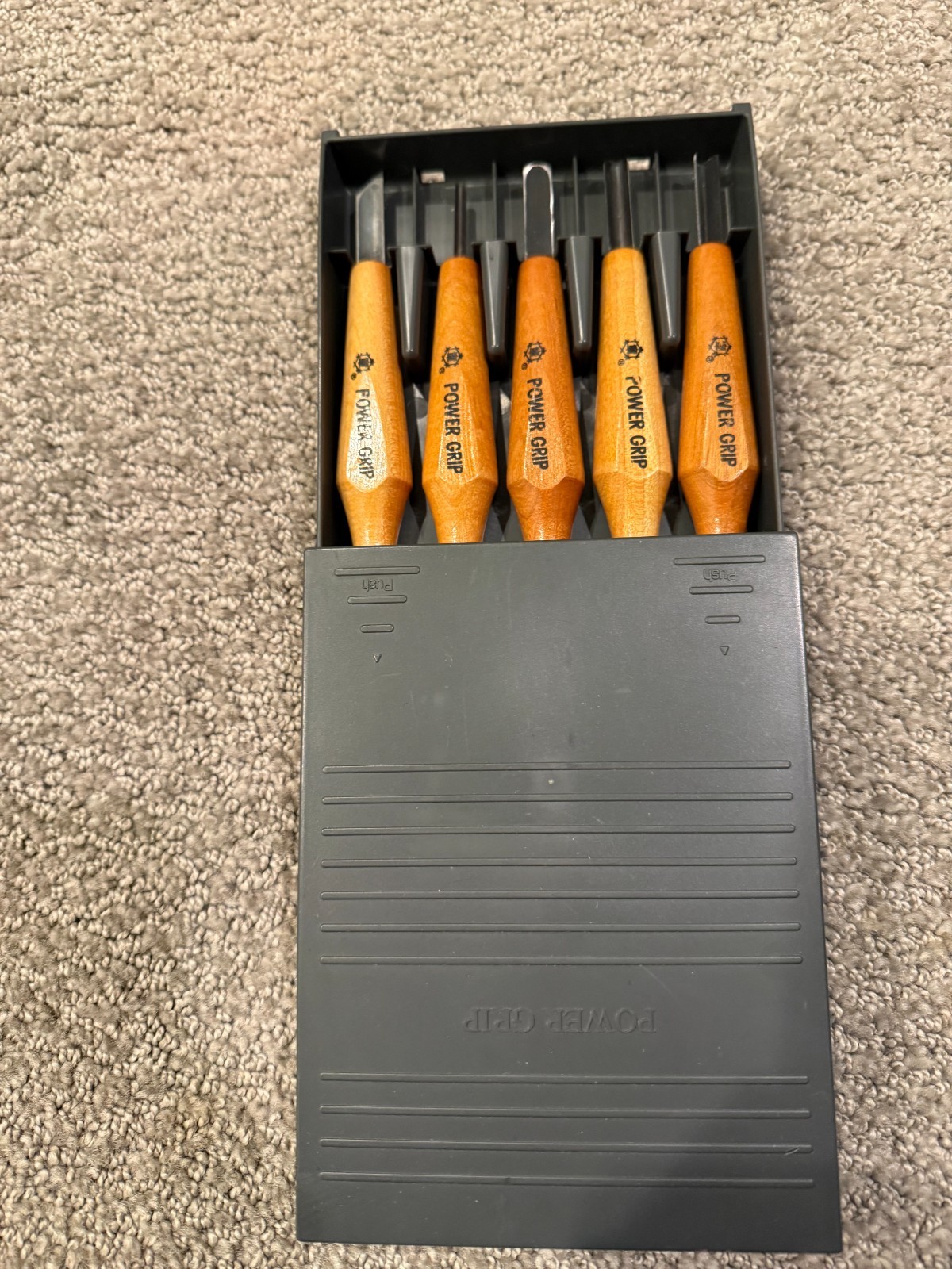 NEW MIKISYO 5-PIECE JAPANESE POWER GRIP CARVING SET