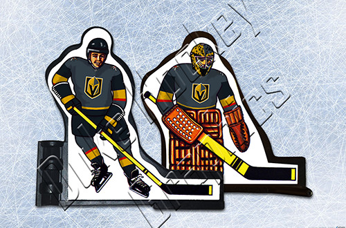 NHL Vegas Golden Knights 2023-Present alternate PEEL-OFF vinyl decals Coleco com