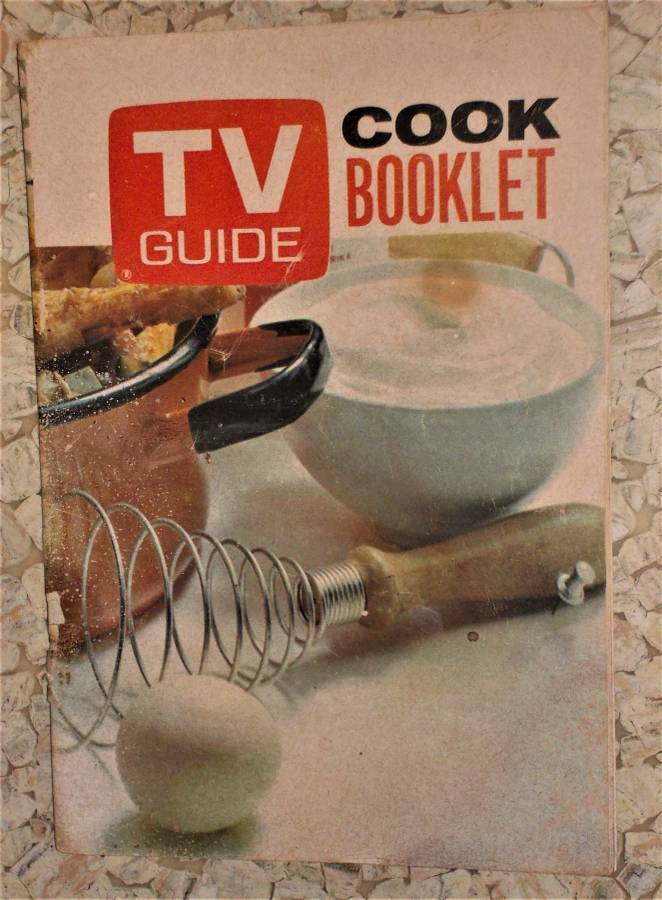 TV Guide Cook Booklet 1970; Collectible Cookbook, Recipes, Vintage