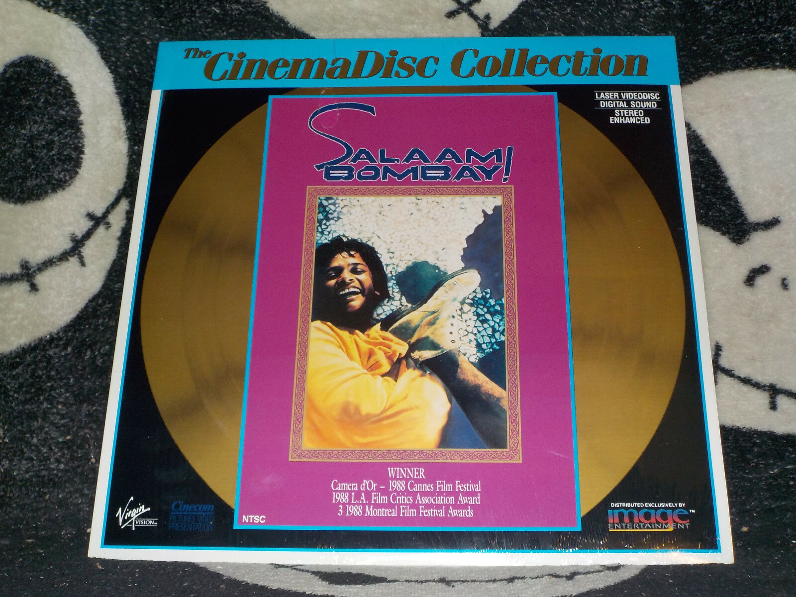 Salaam Bombay! NEW SEALED CinemaDisc Laserdisc LD Shafiq Syed Free Ship $50