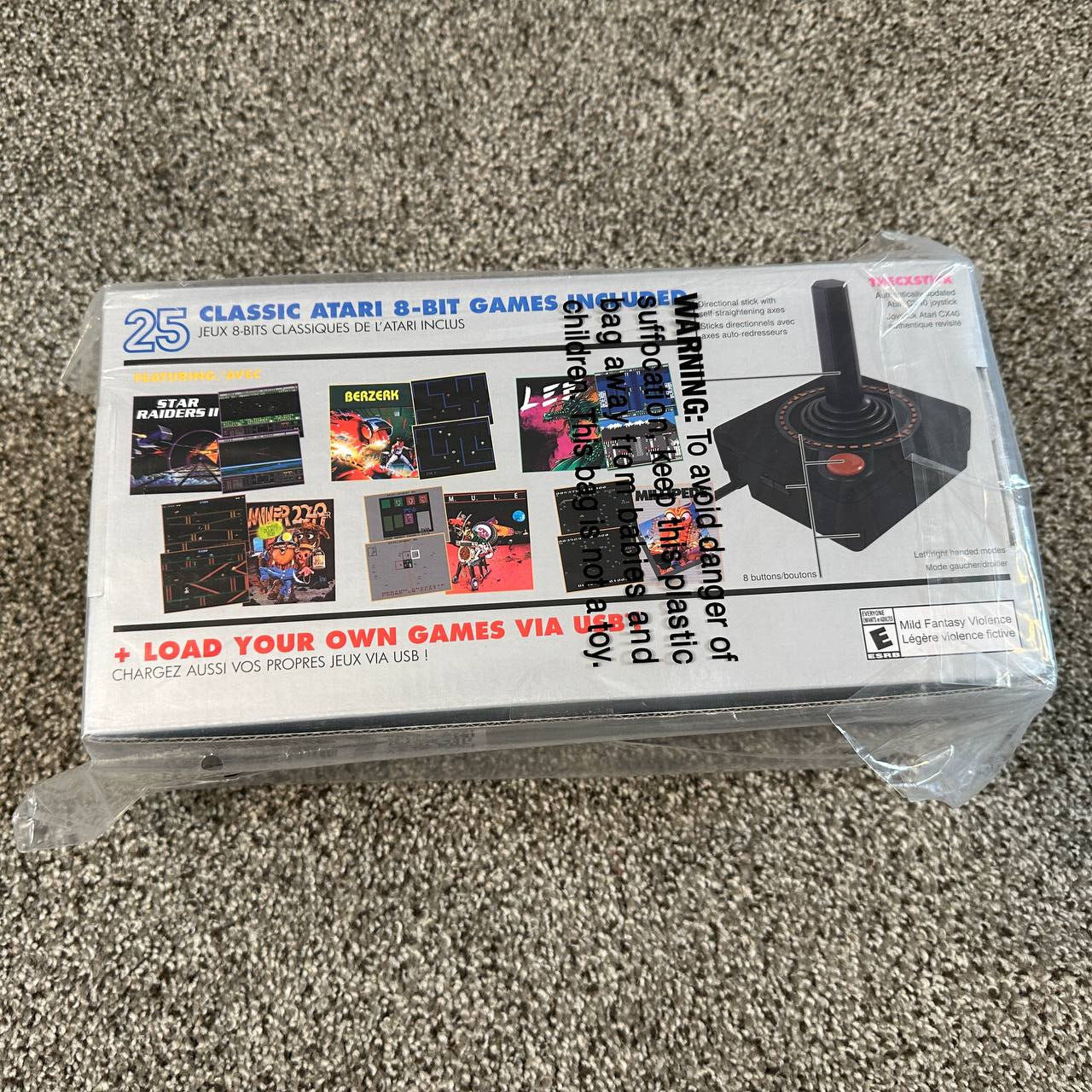 The 400 Mini 2024 Atari Retro 400 Mini Computer Console With 25 Built-in Games