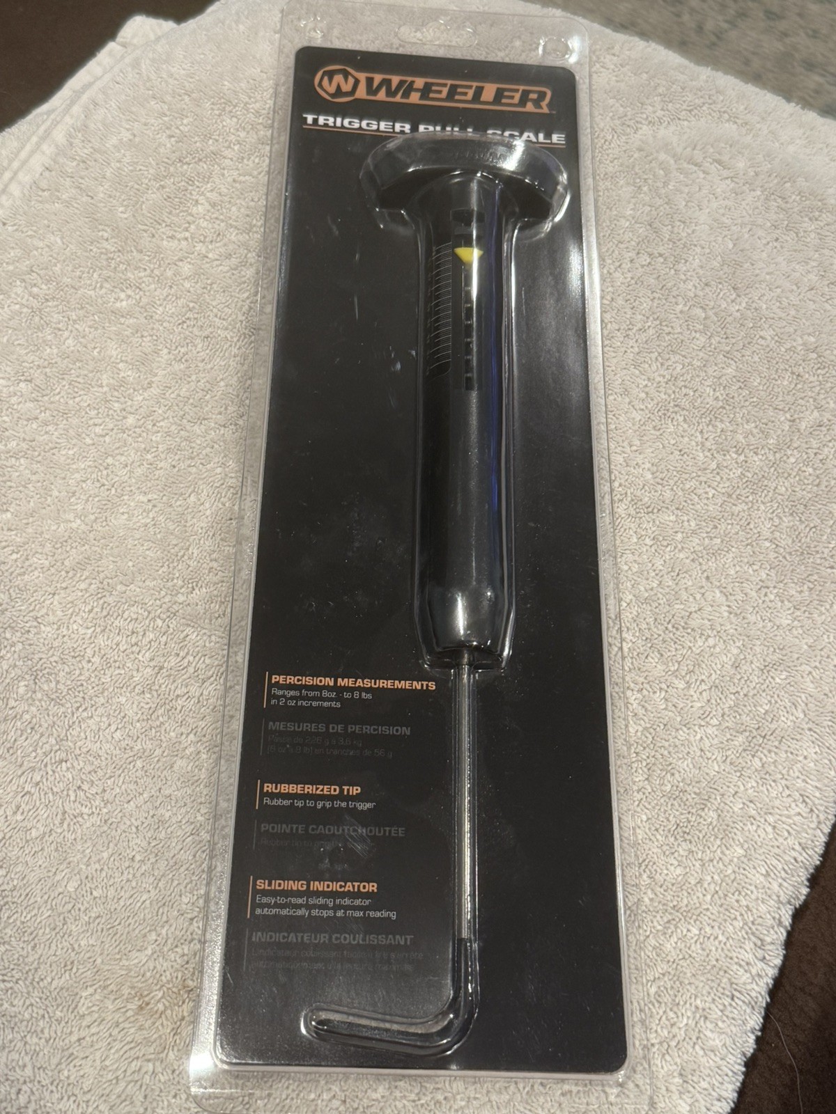 Wheeler Trigger Pull Scale with 8oz to 8lb Value Range NEW