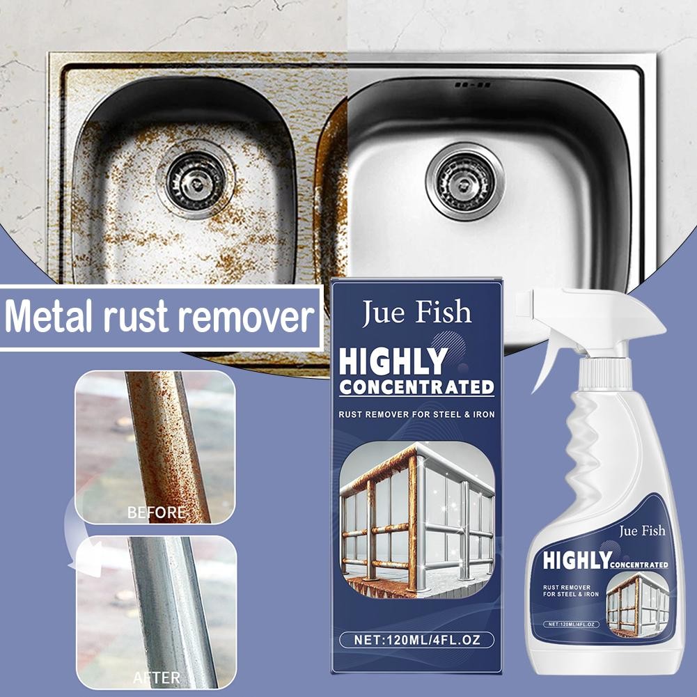 Industrial ﻿Highly Concentrated Rust Remover 120ml For Steel & Iron